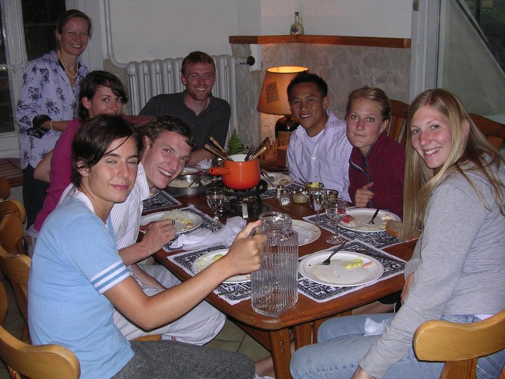 Au Bel Air Hotel Leysin Eksteriør bilde