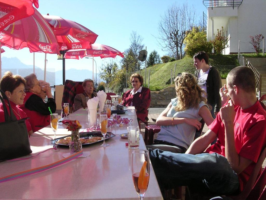 Au Bel Air Hotel Leysin Eksteriør bilde